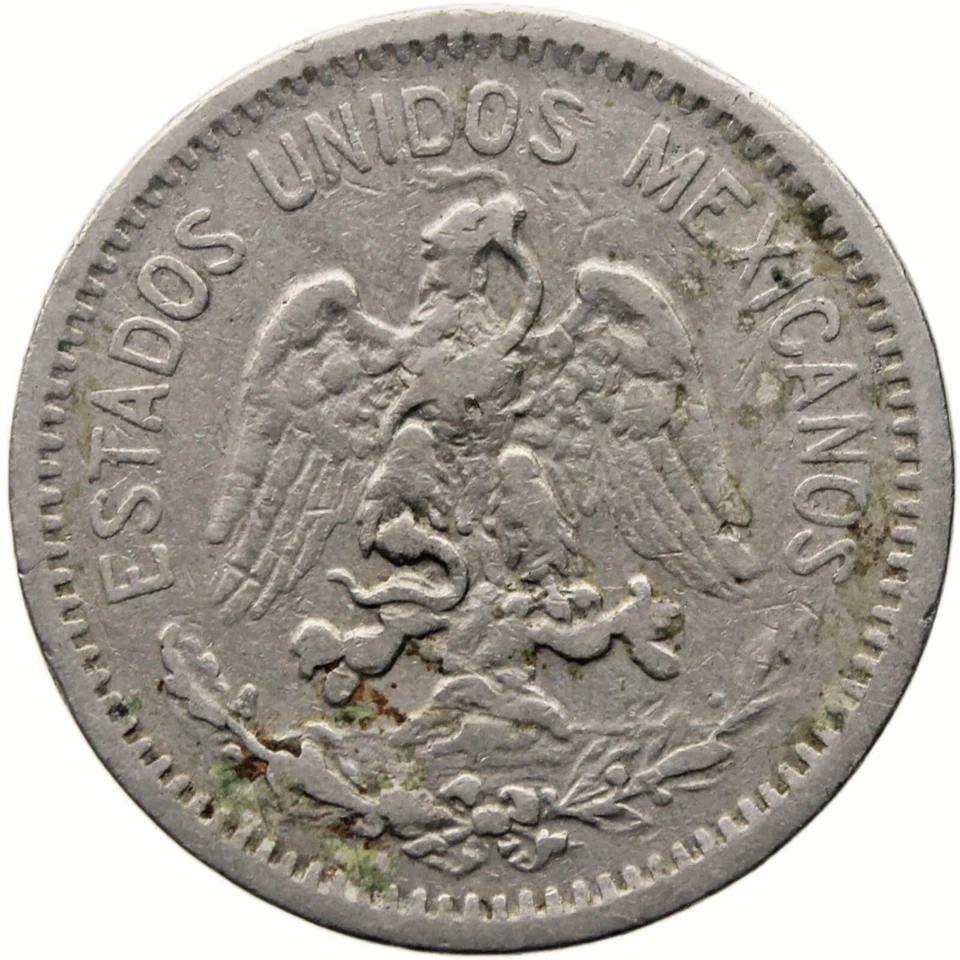 Moneda de 5 centavos México 1911 (MO3597-) Foto 2 de 2