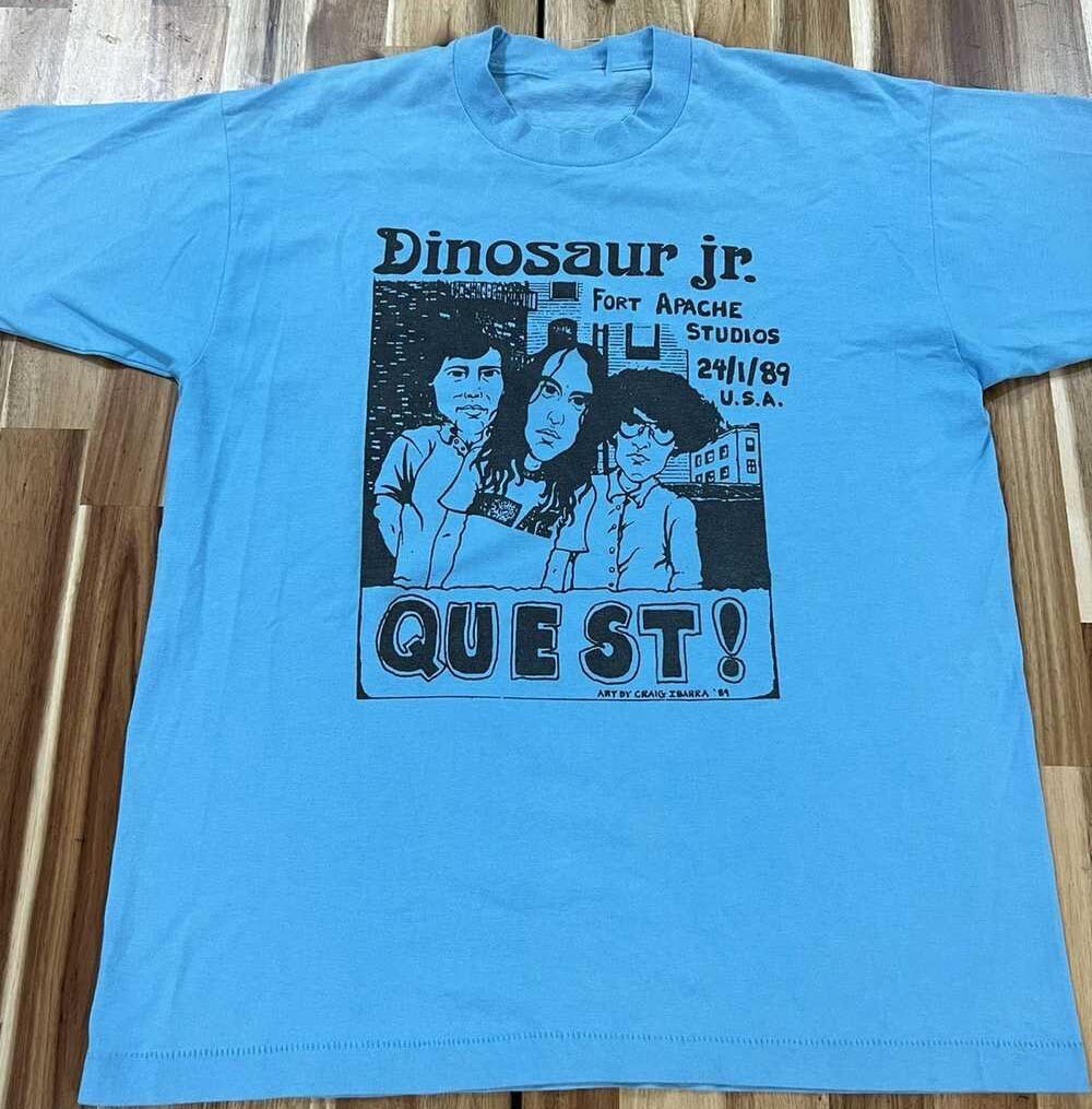 Vintage Dinosaur Jr Band Unisex Cotton Gift T-Shirt Men All Size S-5XL BO1273
