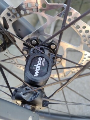 Kompatibel Wahoo Geschwindigkeitssensor Halterung Halter Reißverschluss Kabelbinder abgerundet Fahrrad Rad