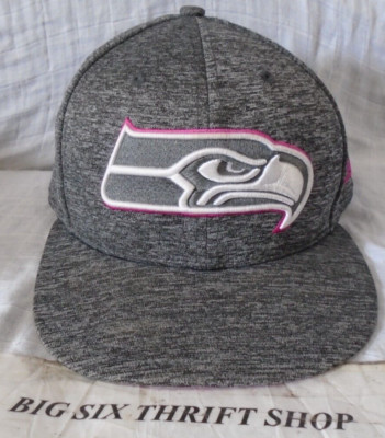Seattle Seahawks Breast Cancer Awareness 59Fifty New Era NFL  display picture 1