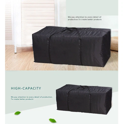 Waterproof Christmas Xmas Tree Storage Bag Extra Large Cushion Bag Black - Picture 6 of 16