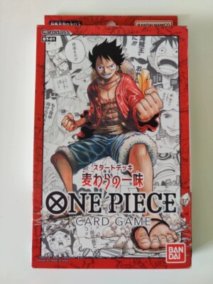 One Piece Card Game Start Deck ST-01 - Strohhut Piraten. Japanisch
