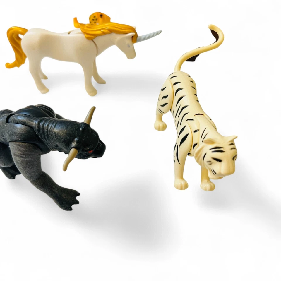 Lote Animales Playmobil Vintage - Leones, Tigres, Caballos, Panteras y Más - Mixto Foto 2 de 4