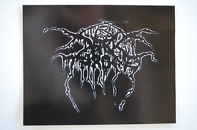 Dark Throne Sticker Vinyl Decal Bumper Window Black Metal 5''X4.5'' (284)