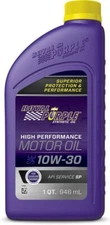 Royal Purple API-Licensed SAE 10W-30 Synthetic Motor Oil - 1 Qt