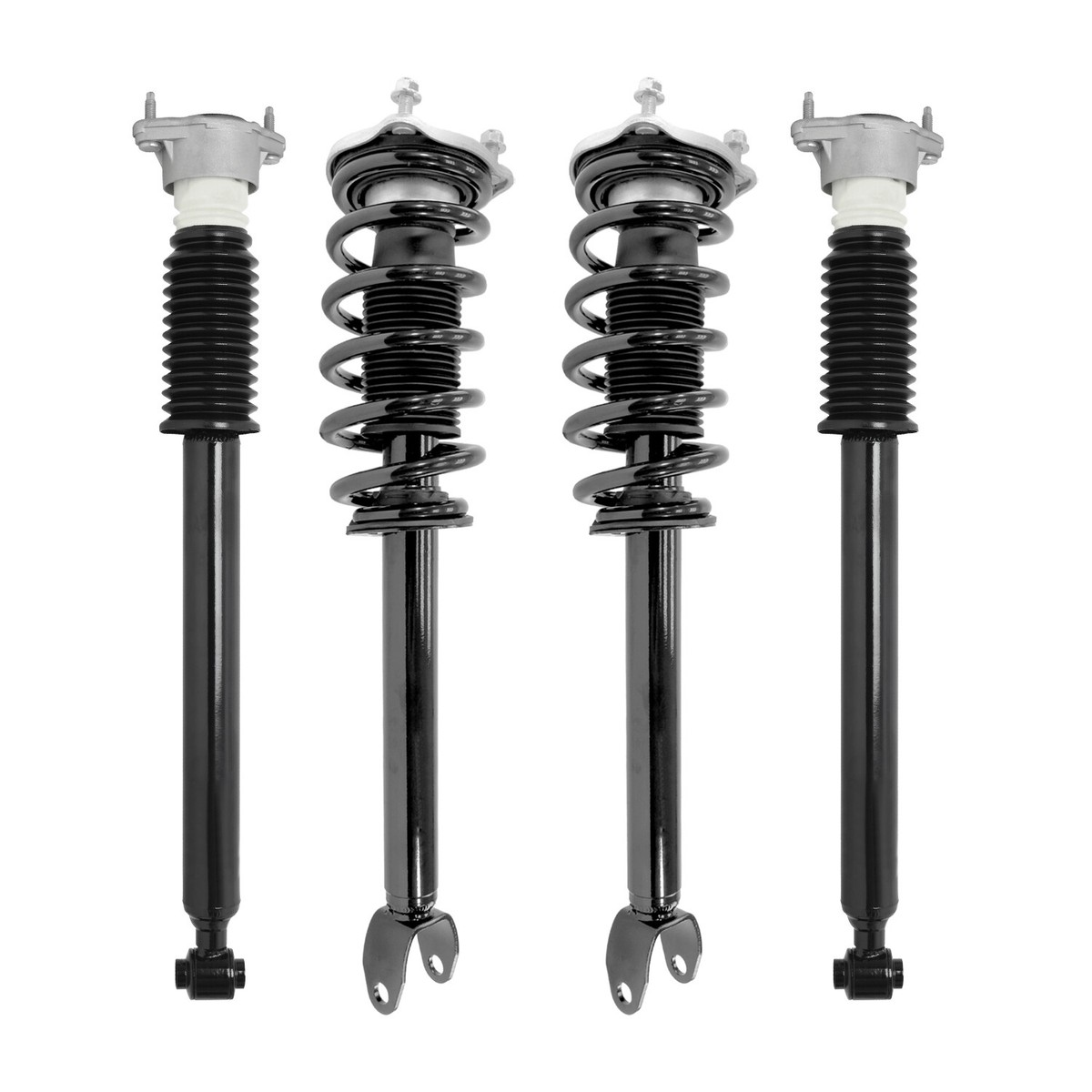 Front Complete Struts & Rear Shocks for 2016-2020 Mercedes