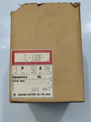 TERASAKI TEMBREAK CIRCUIT BREAKER TL-100F 50A FREE FAST SHIPPING MADE IN JAPAN