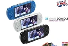 32 Bit 4.3" PXP Portable Handheld Game 4GB Console Player 10000+Games X6