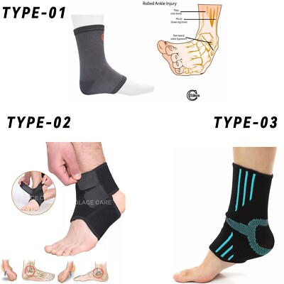 2 Stück Sprunggelenkstütze Bandage für orthopädische Verstauchungsbandschwach Stabilisator & Gehen