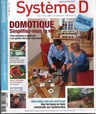 Système D n° 794 Domotique simplifiez vous la vie terrasse bois sur lambourdes