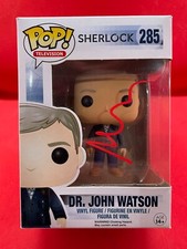 MARTIN FREEMAN signed Autogramm Funko Pop SHERLOCK in Person autograph ACOA