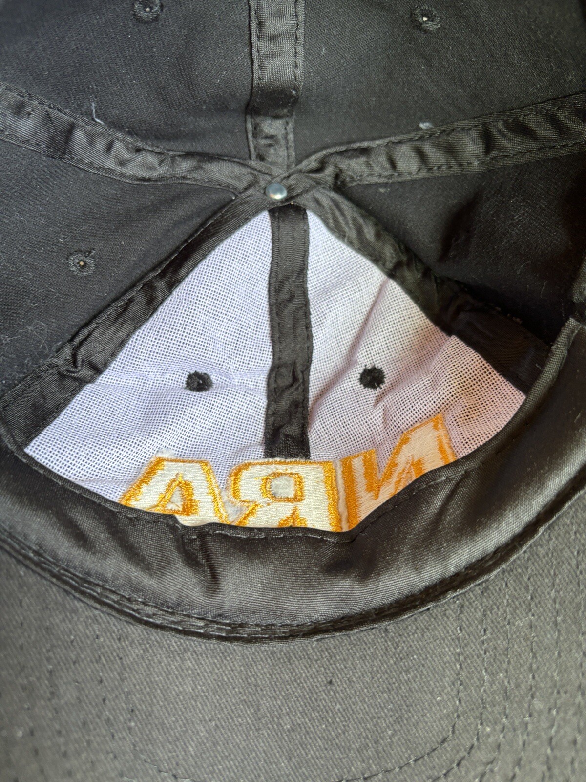 NRA Strapback Hat Adjustable American Flag Patch … - image 9