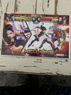 HELLIONS #6 - PSYLOCKE vs MR SINISTER - DAVID NAKAYAMA VARIANT COVER 2020 capcom