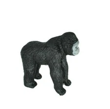 Gorilla Walking Realistic Small Toy Model Plastic Replica African Animal F049