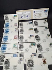 Lot 19 First Day of Issue envelopes Stamps - WWII United Nations