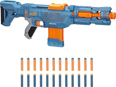 NERF E9533F02 Elite 2.0 Echo CS-10 Blaster 24 NERF Darts 10 Magazin Spielzeug