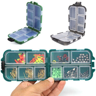 Portable ABS Fishing Hook Tools Tackle Mini Storage Holder Box Case Waterproof 