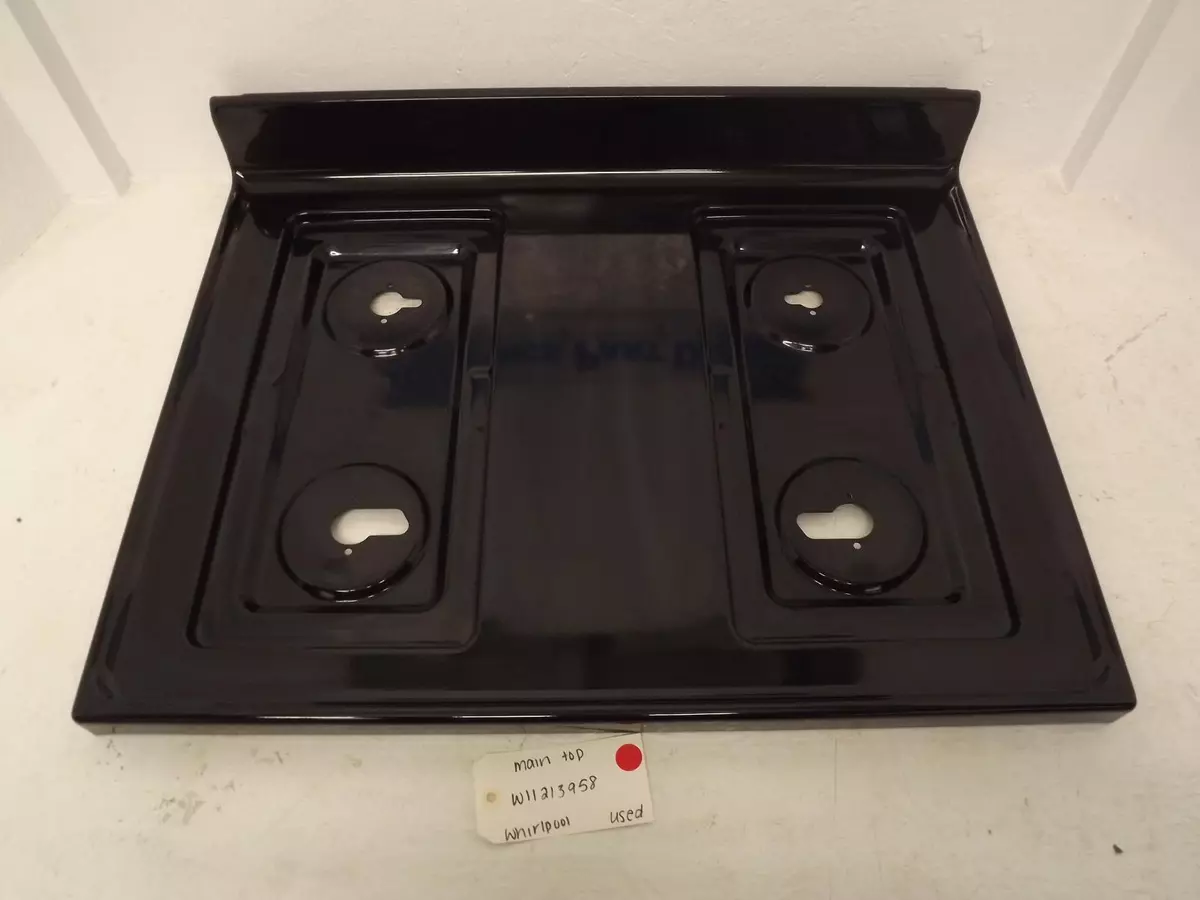 Used whirlpool glass top stove deals