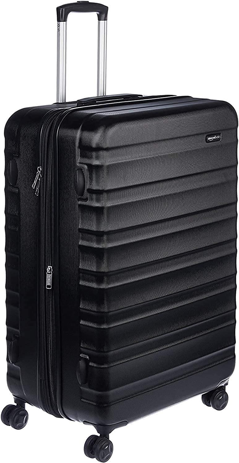 30-Inch Hardside Checked Luggage, Hardshell Suitcase with Wheels, Expandable for