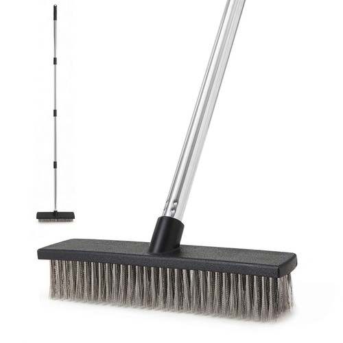 CLEANHOME Upgraded Deck Moss Brush for Cleaning Hard, Rough Outdoor Floors