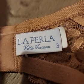 La Perla Villa Toscana Bra 36D Nude Underwire Lined
