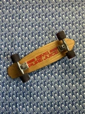 SIMS PURE JUICE Pure Juice Wood Deck 70's 24.5” Inch Skateboard Used