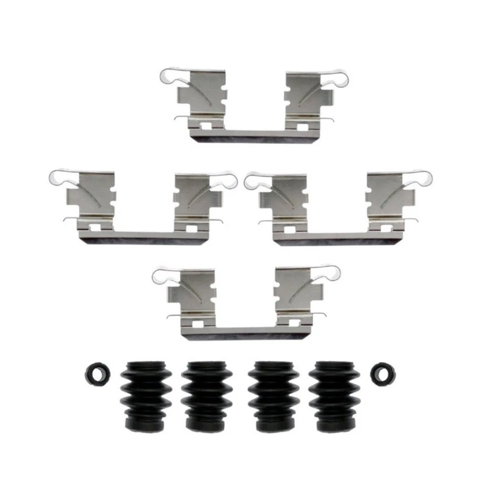 Kit de herrajes de freno de disco ACDelco genuino para Honda Fit 2015-2017 | delantero | plateado Foto 3 de 4