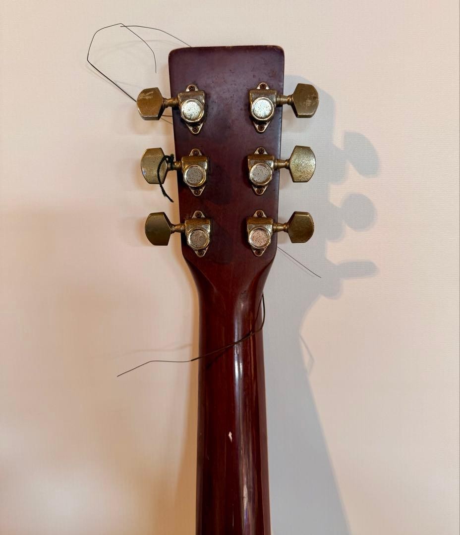SUZUKI Three S SAE‑25 Natural Acoustic Guitar Japan Vintage w