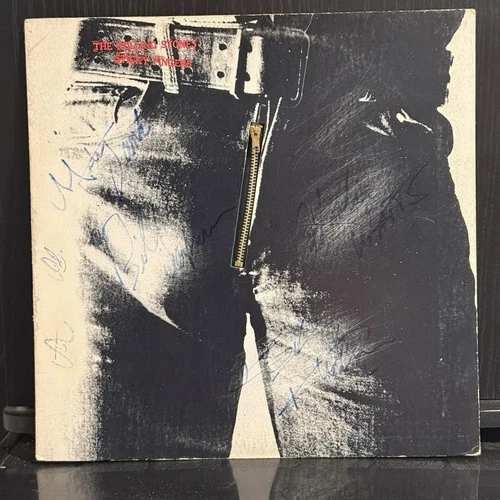ROLLING STONES Sticky Fingers 1971 1st Press PR Warhol Zipper EX Inner COC 59100