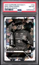 2023 TOPPS CHROME FORMULA 1 SAPPHIRE EDITION #152 MAX VERSTAPPEN 15/15 PSA 8