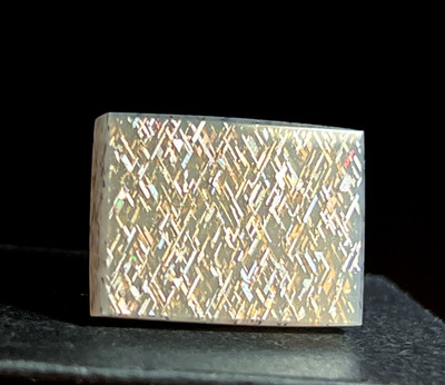 15.5ct 22mm Both sides Beautiful Polished Rainbow Lattice Sunstone