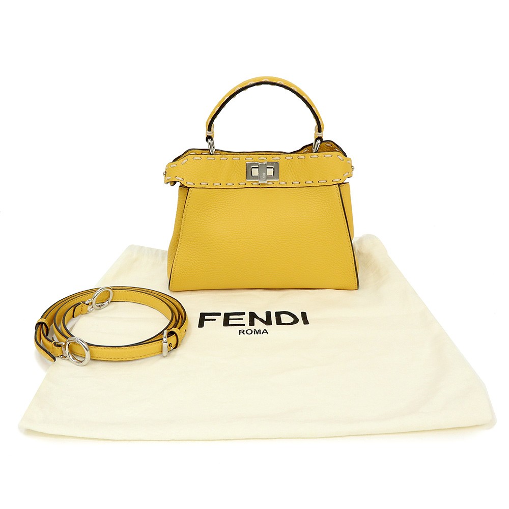 FENDI★SELLERIA PEEKABOO Fendi Peekaboo Selleria Medium