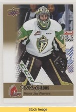 2019-20 Upper Deck CHL Gold Glossy Boston Bilous #290 READ o1h