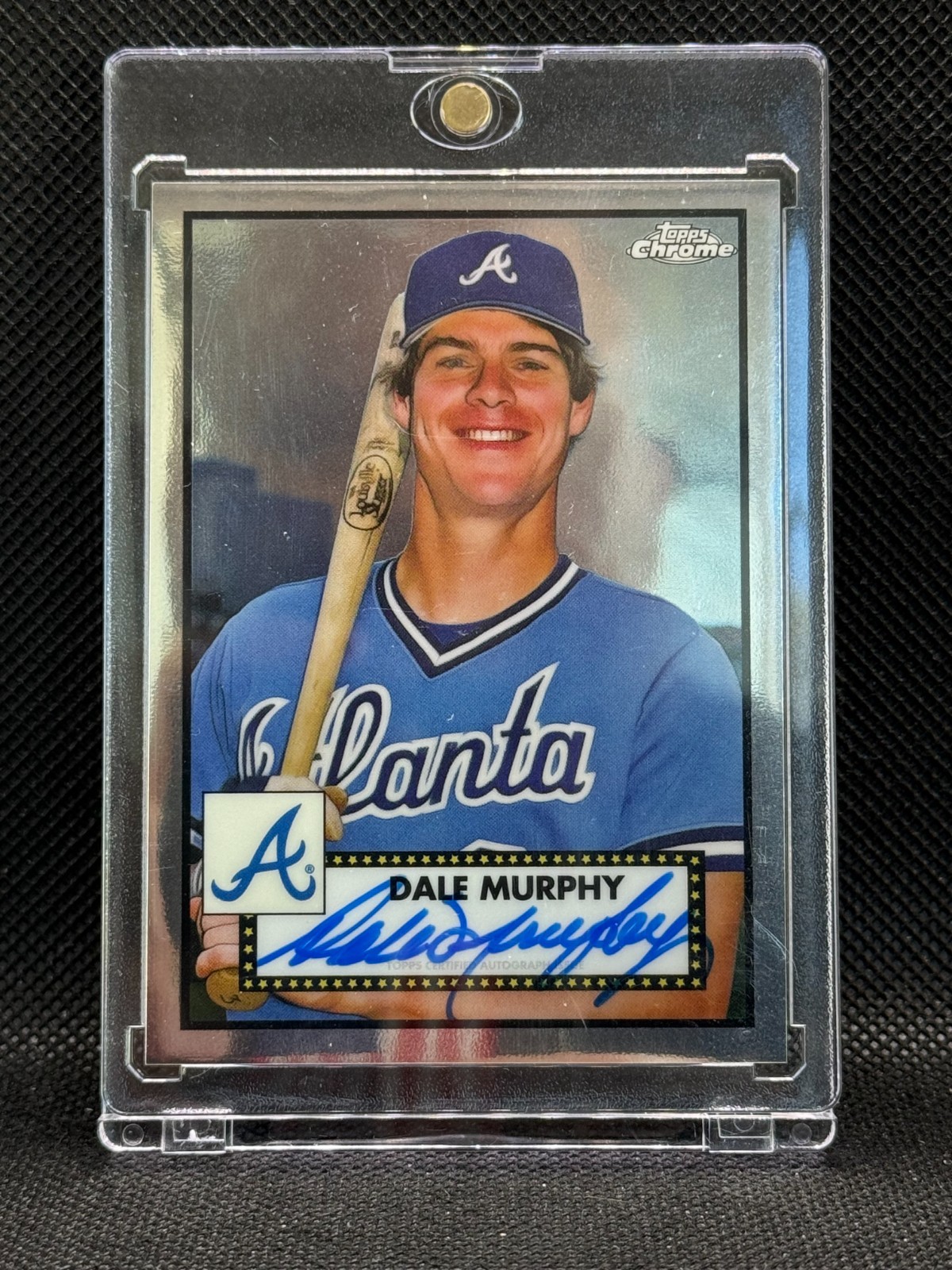 2021 Topps Chrome Platinum Anniversary Dale Murphy AUTOGRAPH #PA-DM (AU)
