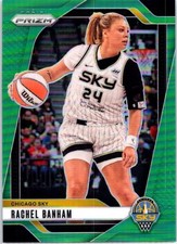 2024 Panini Prizm WNBA #25 Rachel Banham Green Prizms