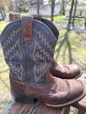 Ariat Kids Tycoon Western Cowboy Boots Brazen Brown 11.5