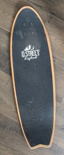 D Street Skateboards Stubby Bayside Cruiser Skateboard Deck Only