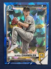 2021 Bowman Chrome Draft Sapphire Bubba Chand...