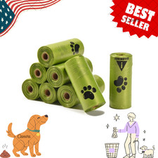 Pets N Bags Dog Poop Bags, Dog Waste Bags, Biodegradable Unscented Refill Rolls
