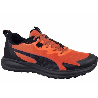 Schuhe Herren Puma Twitch Runner Trail Summer 37798401 Schwarz-Orangefarbig