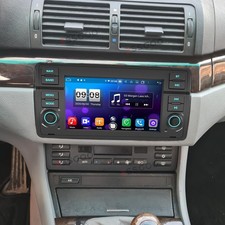 7" Car Stereo GPS Sat Nav Android 14 for BMW Series 3 E46 318 320 MG ZT Rover 75