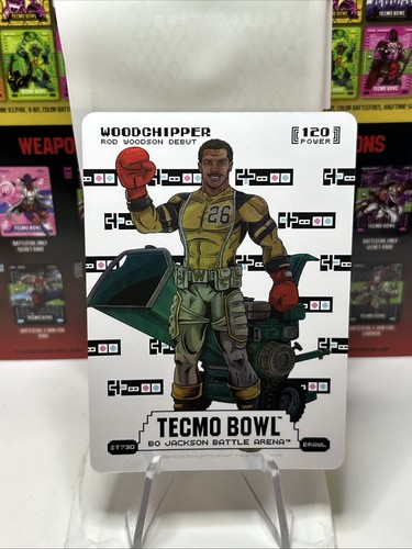 Bo Jackson Battle Arena Tecmo Bowl Woodchipper Rod Woodson Sore Thumb SP Brawl