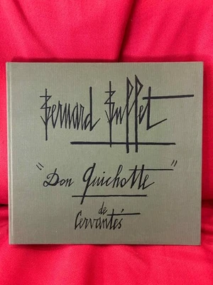 BUFFET (Bernard) - "Don Quichotte" de Cervantés. ADAGP, 1989 ; in-4. Relié. - Photo 1/4