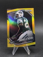 Panini Prizm Black - Darrelle Revis Gold Parallel 9/10 #105 New York Jets