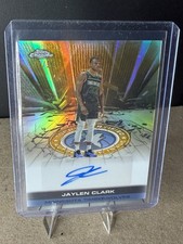 ?? ???? 2025-26 Topps Chrome JAYLEN CLARK Autograph GOLD REFRACTOR #TAU-JC /50