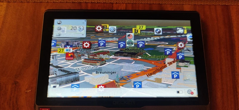 Becker Active 7SL Navigationsgerät Wohnmobil LKW PKW  BUS  - Bild 3 von 4