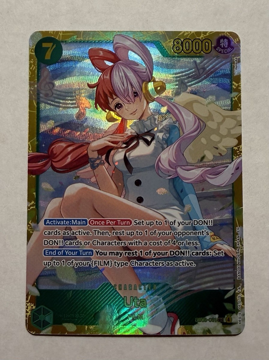 One Piece TCG - Uta SEC EB03-061 - Secret Rare - Heroines Edition