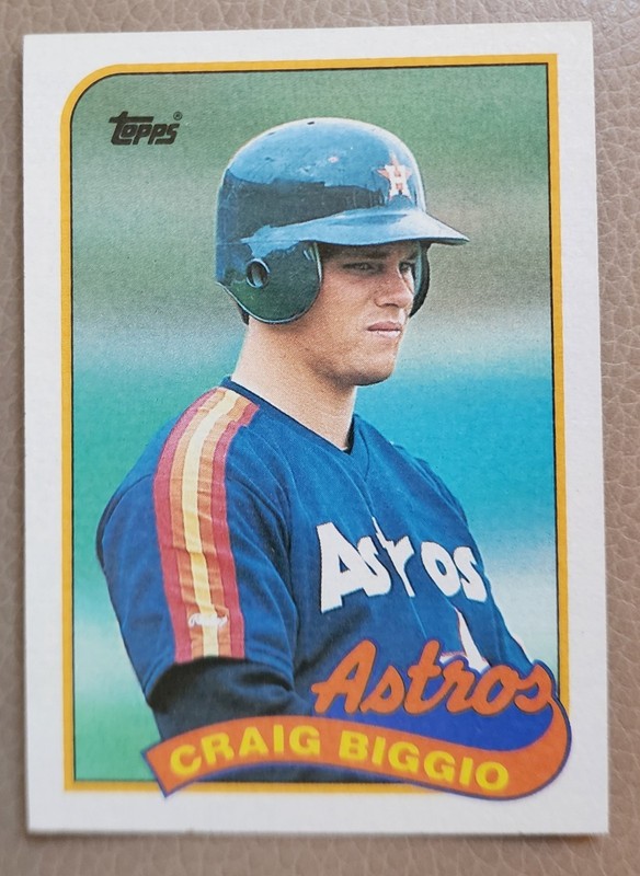 1989 Topps Craig Biggio Rookie #49 Houston Astros NRMT 