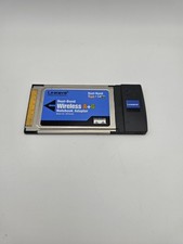 Linksys PCMCIA Wireless G Notebook Adapter WPC54GS Ver2 With Speed Booster WIFI