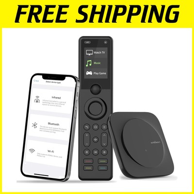 X1S Smart Universal Remote with Backlit Display & One Touch Home Theater Control